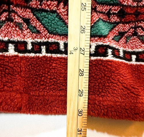 Mazmania Jacket Womens 2XL Aztec Boho Fleece Western Made in USA - Picture 5 of 12