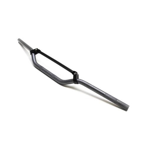 Guidon alu 810mm avec barre de renfort pour redresser la position sur enduro 50