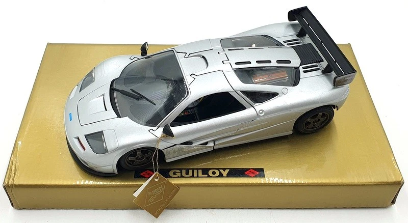 Guiloy 1/18 Scale Diecast 67558 - McLaren Prototype LM - Silver - Image 3 of 4