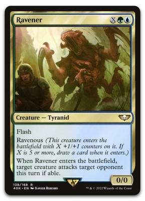 Ravener #138 (NM) Warhammer 40,000 40K Magic MTG