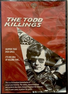 The Todd Killings (DVD 1971) Robert F. Lyons Richard Thomas NEW Warner Archive