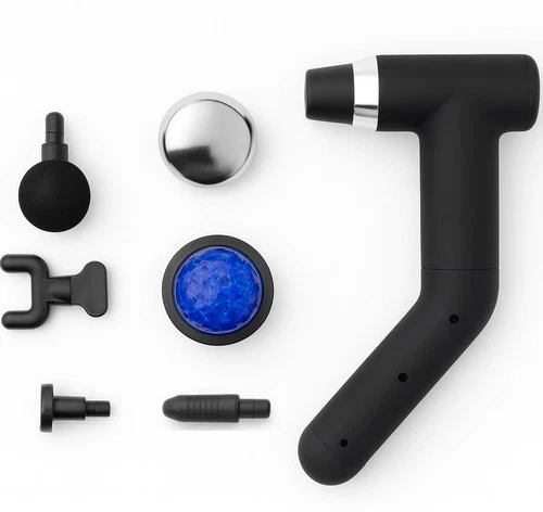 Deep Tissue Percussion Massage Gun with Detachable Handle, Hot & Cold Compress
