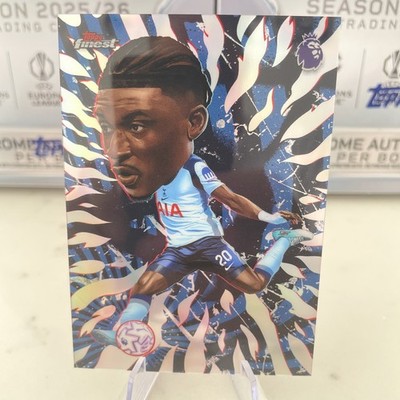 Mohammed Kudus Headliners Multi Case Hit Topps Finest Premier League Tottenham