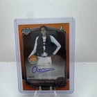 Agot Makeer 2025 Bowman Orange Refractor Chrome Auto 1st RC /25