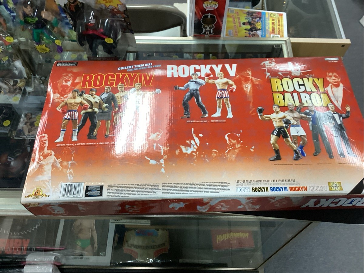 Rocky Celebrating 30 Years of Rocky Balboa 6 Figure Set