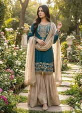 Pakistani Salwar Kameez Ready To Wear Dress Suits Indian Party Bollywood Wedding