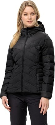 Jack Wolfskin Women's Tundra Down Hoody, Black, L