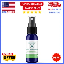 PRISTINE Toilet Paper Spray 1oz – Fragrance‑Free Flushable Wipe Alternative