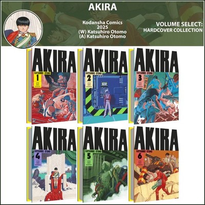 Akira (1982) #1 2 3 4 5 6 Hardcover Collection Kodansha Comics VOLUME SELECT
