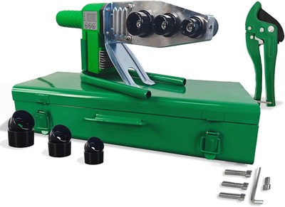 Plastic Water Pipe Welder for PP, PP-R, PE, PP-C - Poly Pipe Fusion Machine - PV