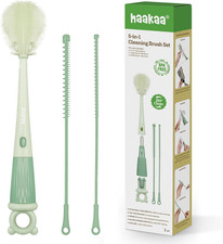 5-In-1 Cleaning Brush Set Baby Bottle Brush Bottle Brush Cleaner, Multi-Purp