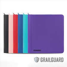 Grail Guard 6-Pocket Graded Card Slab ZIP Trading Card Binder - Up to 72 Slabs