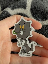 Tom and Jerry, vintage cartoon, sticker