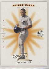 2001 SP Authentic Future Watch Missing Serial Number Andres Torres #111 0q3