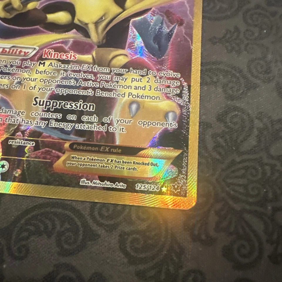 Alakazam EX (Secret) 125/124 Fates Collide Holo - Image 3 of 4