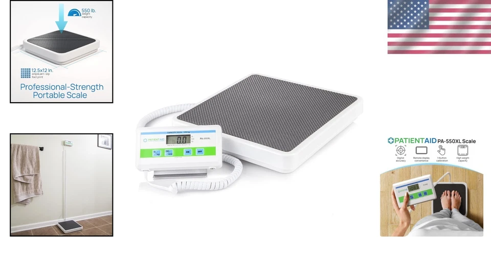 Heavy Duty Digital Floor Scale - Pound & Kilogram Settings - Image 2 of 4