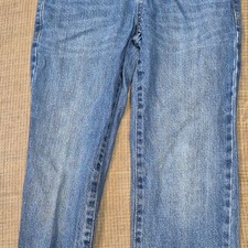 The Children's Place Boys Straight Leg Blue Denim Jeans Size 7 Regular Fit