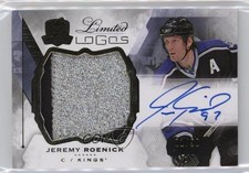 2015-16 Upper Deck The Cup Limited Logos /50 Jeremy Roenick Patch Auto HOF 1m8