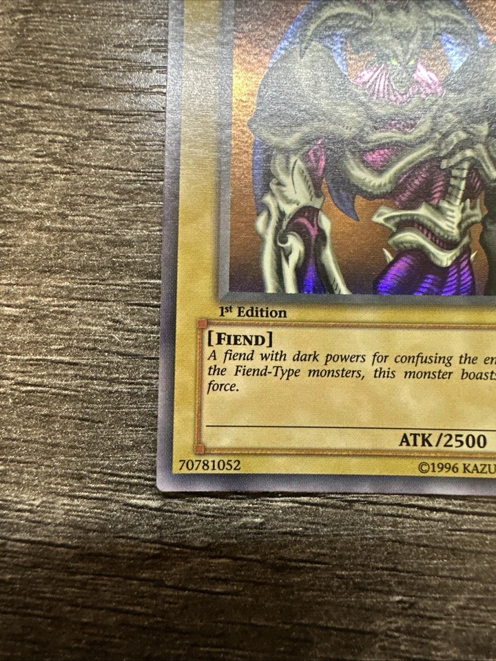 Yugioh Summoned Skull Ultra Rare 1st Edition NM MRD-003 Metal Raiders - Image 4 of 4