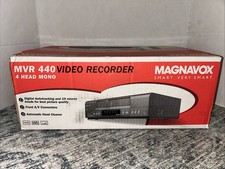 Magnavox MVR440 Video Cassette Recorder VCR New Old Stock Sealed Fast Shipping