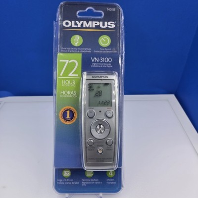Olympus VN-3100 Handheld Digital Voice Recorder 72 Hour Recording Time