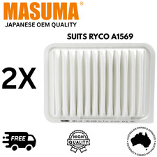 2X Air Filter MFA-1142 Suits Ryco A1569 For Toyota Camry 2006-2017 ACV40R ASV50R