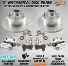 Boat Trailer Galvanised Mechanical 10" Disc Brake Kit Caravan Rotor Caliper Pads
