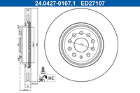 2X Bremsscheibe Vorderachse FüR Audi Skoda VW Cupra Q4 Sportback SUV Elroq