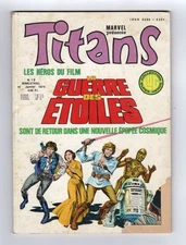 1978 MARVEL STAR WARS #11, CHAMPIONS #15 & IRON FIST #5 1ST SCIMITAR RARE FRANCE