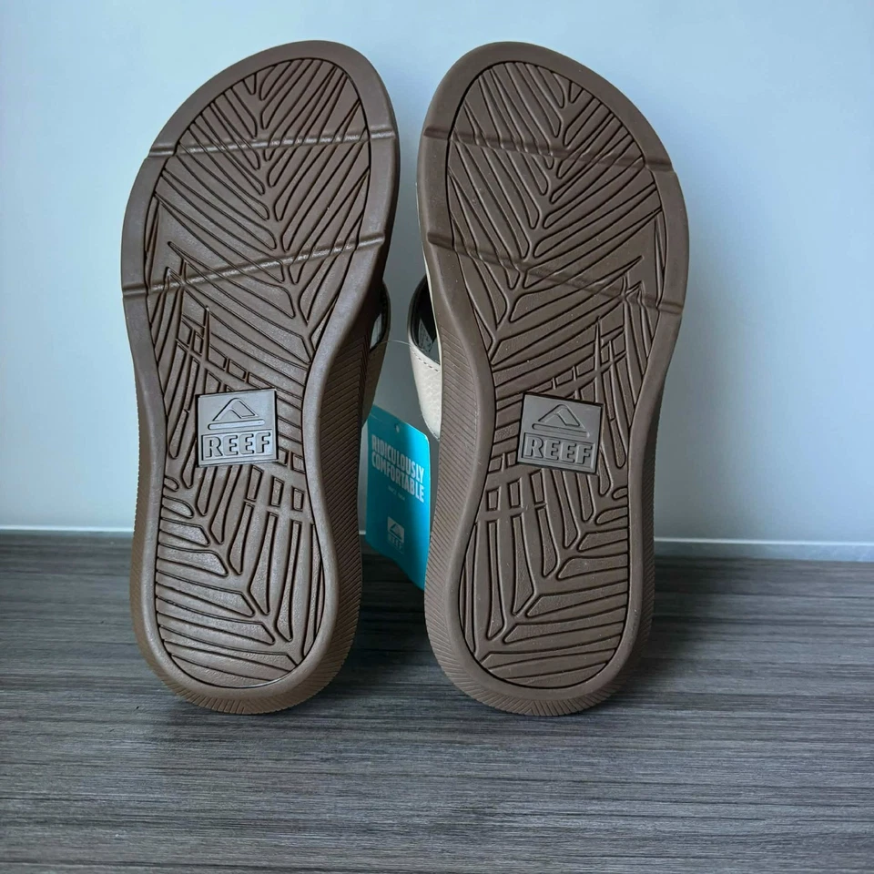 Reef Santa Ana Thongs Sandals Flip Flops Size 8 $65 in Sand - Image 4 of 4