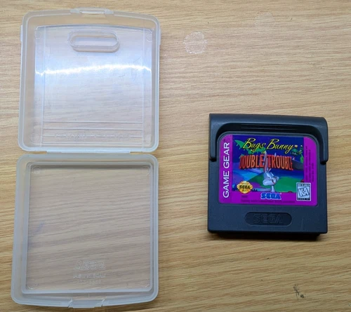 ¤ Bugs Bunny In Double Trouble ¤ (Game Cart) Good! Sega Game Gear Authentic
