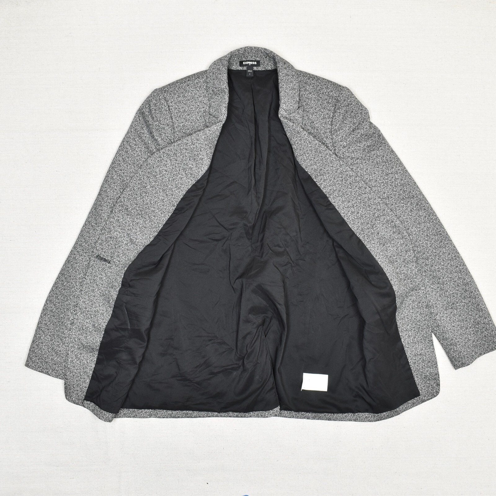 Express Women's One Button Blazer Jacket Geometri… - image 2