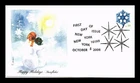 DR JIM STAMPS US COVER HOLIDAY SNOWFLAKES FIRST DAY ISSUE EDKEN CACHET