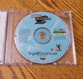 Marvel vs. Capcom 2 (Sega Dreamcast, 2000) with Manual & Reg Card - Fast Ship!