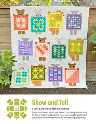 Show and Tell Quilt Pattern by Elizabeth Hartman