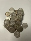 LOT of 50 SILVER Roosevelt Dimes 1960s 1960 1963 1964 D   ASD
