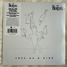 New Sealed - The Beatles - Free As A Bird / Real Love - 7? Limited Edition Vinyl