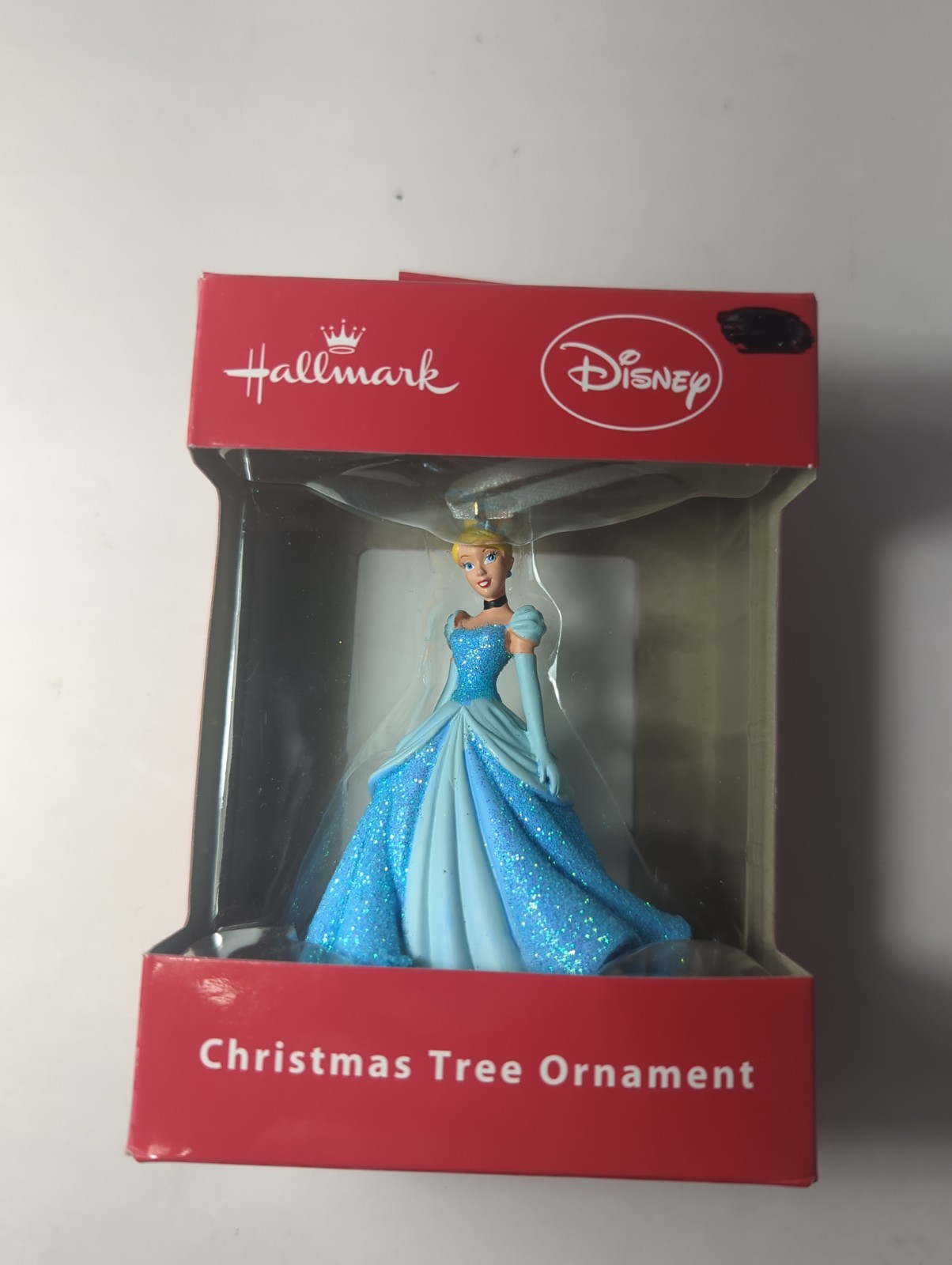 Hallmark Disney Princess Cinderella Christmas Ornament Sparkly