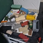 corgi cargoes vintage truck loads & lots of dinky etc truck cargo + resin   #17