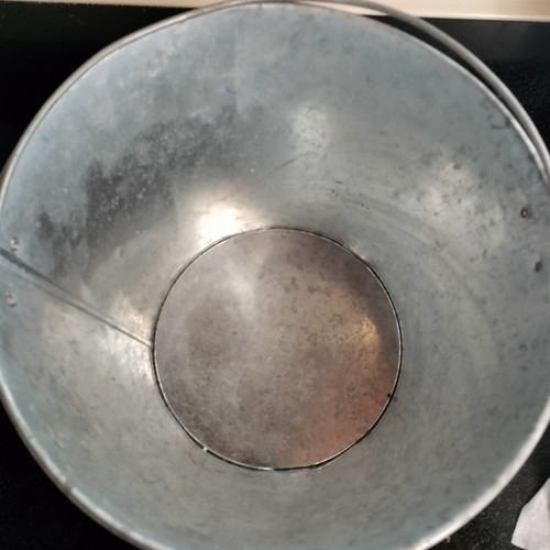 Vintage Miami Dolphins Ice Bucket, Beer, Galvanized Steel,2006 Logos - Picture 3 of 5