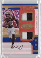 2020 Panini Plates & Patches Double Coverage Blue /50 Tee Higgins #DC-TH 1q7k