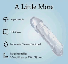 A Little More 5.5" Penis Extender- Pure Romance- New And Sealed- Free Shipping