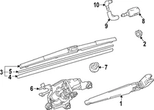 Genuine Mazda Wiper Arm KEME-67-421