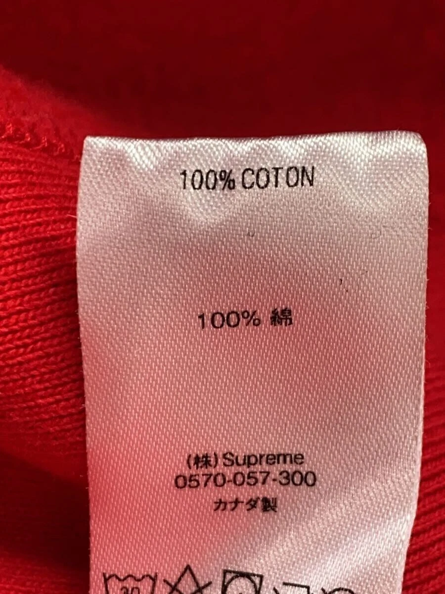 Supreme Felpa con Cappuccio Le Luxe Felpa con Cappuccio L Cotone Rosso