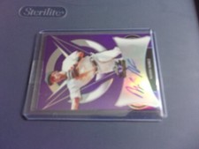 2019 Leaf Valiant Draft NASIM NUNEZ Purple Prismatic RC Auto  # / 15 Marlins