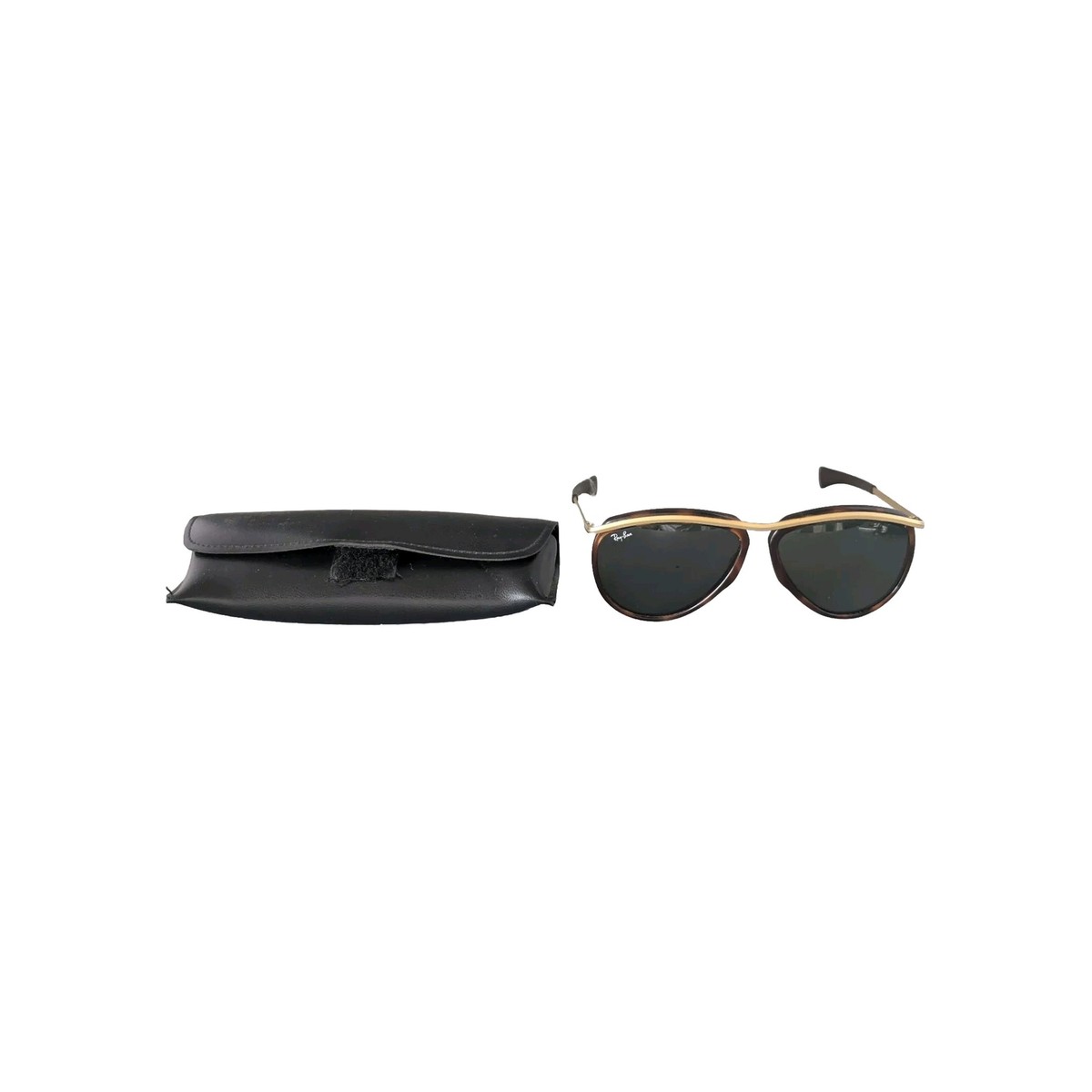 Vintage Ray Ban Brown Faux Tortoise Shell Sunglasses With  display picture 2