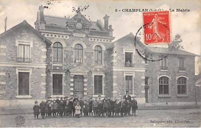 91 CHAPLAN SAN28587 La Mairie Postkarte