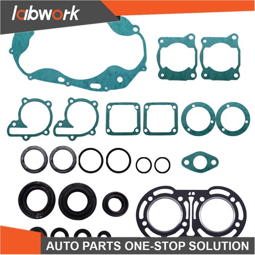 Labwork Engine Gasket Set With Oil Seals Kit For 1987-2006 Yamaha Banshee YFZ350 - Picture 3 of 6