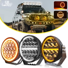 4/5/7inch Car LED Work Light Pods Spot Flood Combo Offroad SUV Driving Fog Lamp