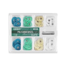 AZDENT Dental Composite Finish Polishing Discs Gross Reduction Kit 12mm 14mm